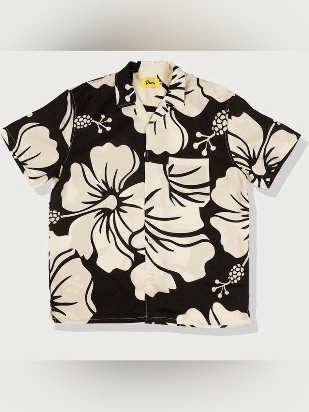 Duvin Paradise Cabana Shirt -black Large